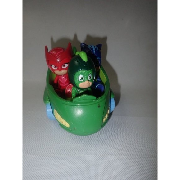 PJ Masks Gekko Catboy Owlette figures‎ Gekko Mobile Car Vehicle Set - Picture 1 of 5